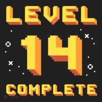 Born In 2007 Level 14 Complete 14th Birthday Retro Gaming Gift Hat thumb 2