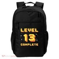 Born In 2008 Level 13 Complete 13th Birthday Retro Gaming Cute Gift Backpack thumb 0
