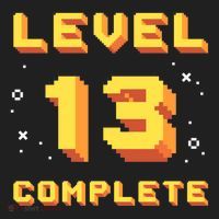 Born In 2008 Level 13 Complete 13th Birthday Retro Gaming Cute Gift Beanie thumb 2