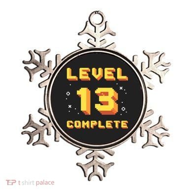 Born In 2008 Level 13 Complete 13th Birthday Retro Gaming Cute Gift Ornament