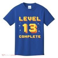 Born In 2008 Level 13 Complete 13th Birthday Retro Gaming Cute Gift Kids T-Shirt thumb 0