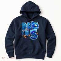 Bro I’M 5 Birthday Boy Matching Hedgehog Party Hoodie thumb 0