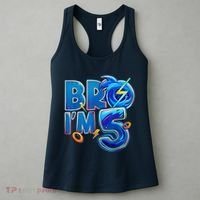 Bro I’M 5 Birthday Boy Matching Hedgehog Party Women's Tank Top thumb 3