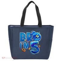 Bro I’M 5 Birthday Boy Matching Hedgehog Party Tote Bag thumb 0