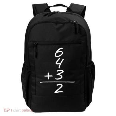 Baseball Inspired 6 4 3 Double Play Turn Two Design TShirt Backpack
