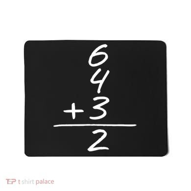 Baseball Inspired 6 4 3 Double Play Turn Two Design TShirt Mousepad