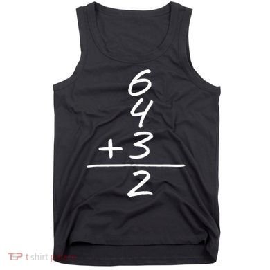 Baseball Inspired 6 4 3 Double Play Turn Two Design TShirt Tank Top