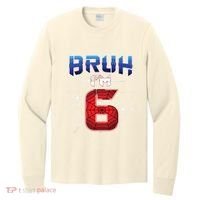 Bruh Im 6 Year Old Birthday Spider Web Boy 6th Birthday Long Sleeve Shirt thumb 0