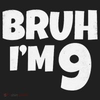 Bruh IM 9 Year Old Gifts 9th Birthday Boy Nine Funny 40oz Vacuum Insulated Stainless Steel Travel Tumbler thumb 4