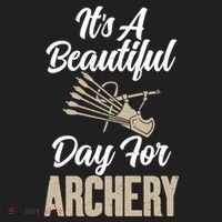 Bowhunting Its A Beautiful Day For Archery Gift Hat thumb 2