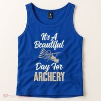 Bowhunting Its A Beautiful Day For Archery Gift Tank Top thumb 2