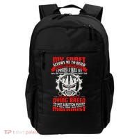 BeeTee Im A 100 True Old School Machinist Backpack thumb 0
