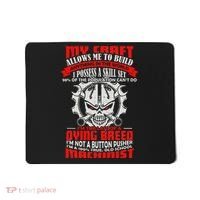 BeeTee Im A 100 True Old School Machinist Mousepad thumb 0