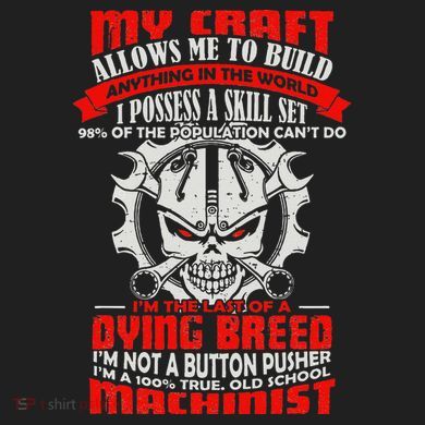 BeeTee Im A 100 True Old School Machinist Hat