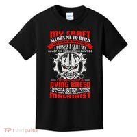 BeeTee Im A 100 True Old School Machinist Kids T-Shirt thumb 0