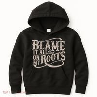 Blame It All On My Roots Kids Hoodie thumb 0