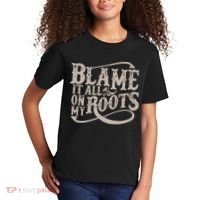 Blame It All On My Roots Kids T-Shirt thumb 2