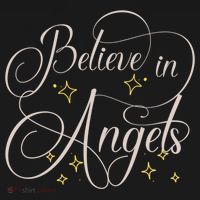 Believe In Angels Heaven Christmas Cemetery Lover Taphophile Gift Women's Hoodie thumb 2