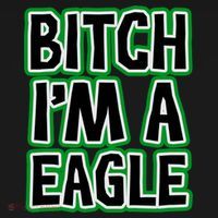 Bitch I'm A Eagle Polo thumb 3