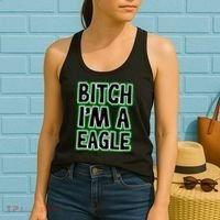 Bitch I'm A Eagle Women's Tank Top thumb 2