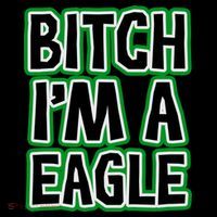 Bitch I'm A Eagle Women's Long Sleeve Shirt thumb 2