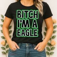 Bitch I'm A Eagle Women's T-Shirt thumb 2