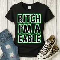 Bitch I'm A Eagle Women's T-Shirt thumb 3