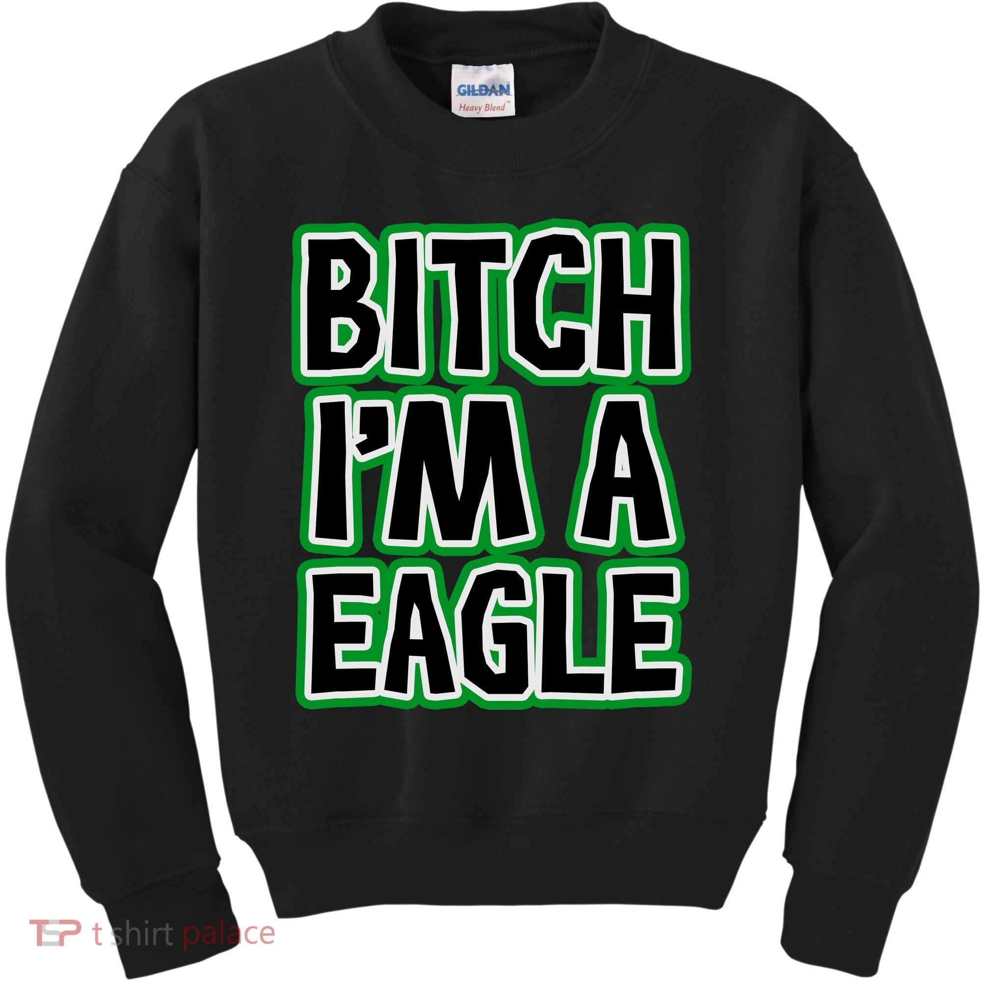 Bitch I'm A Eagle Kids Sweatshirt