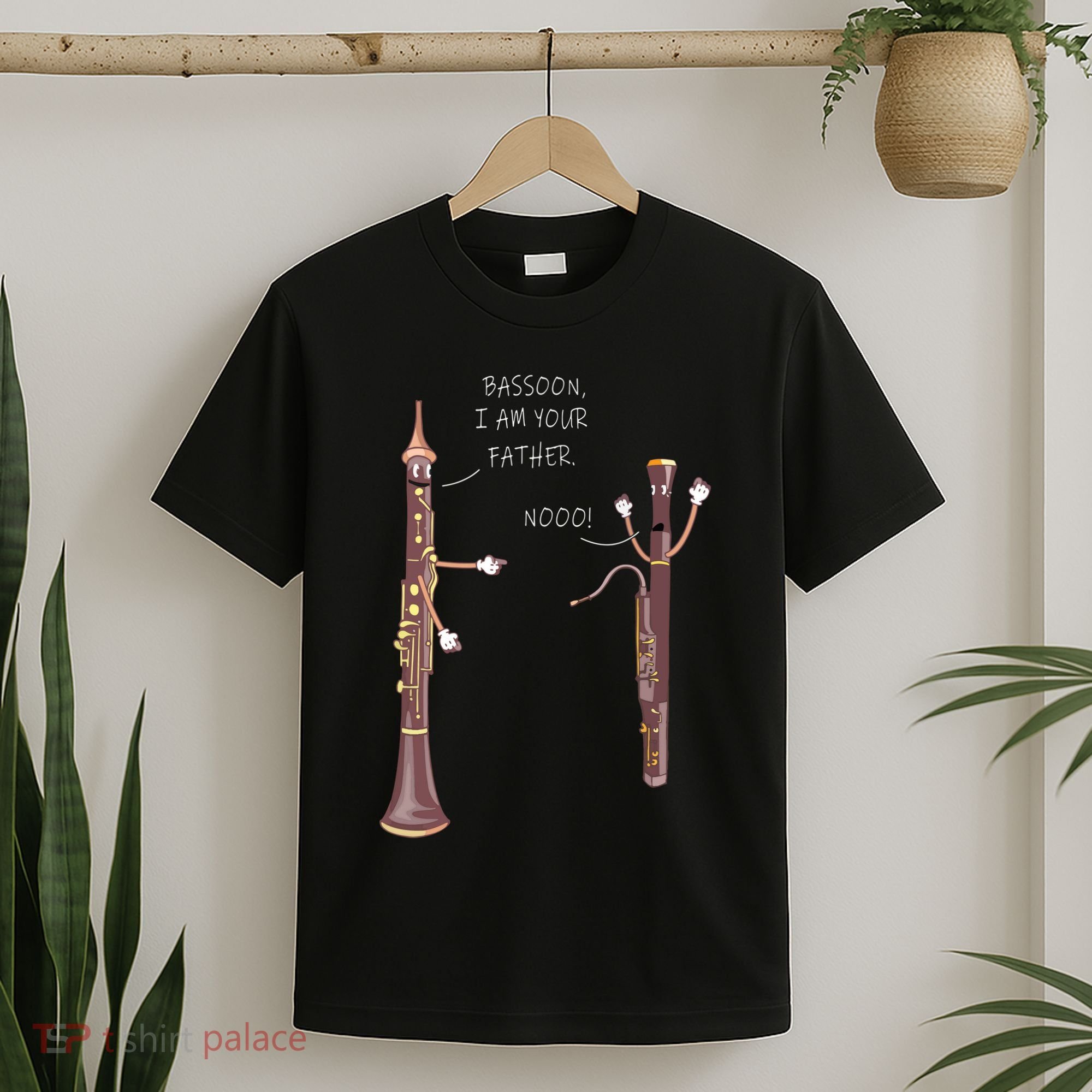 Bassoon I Am Your Father Nooo Funny Oboe T-Shirt