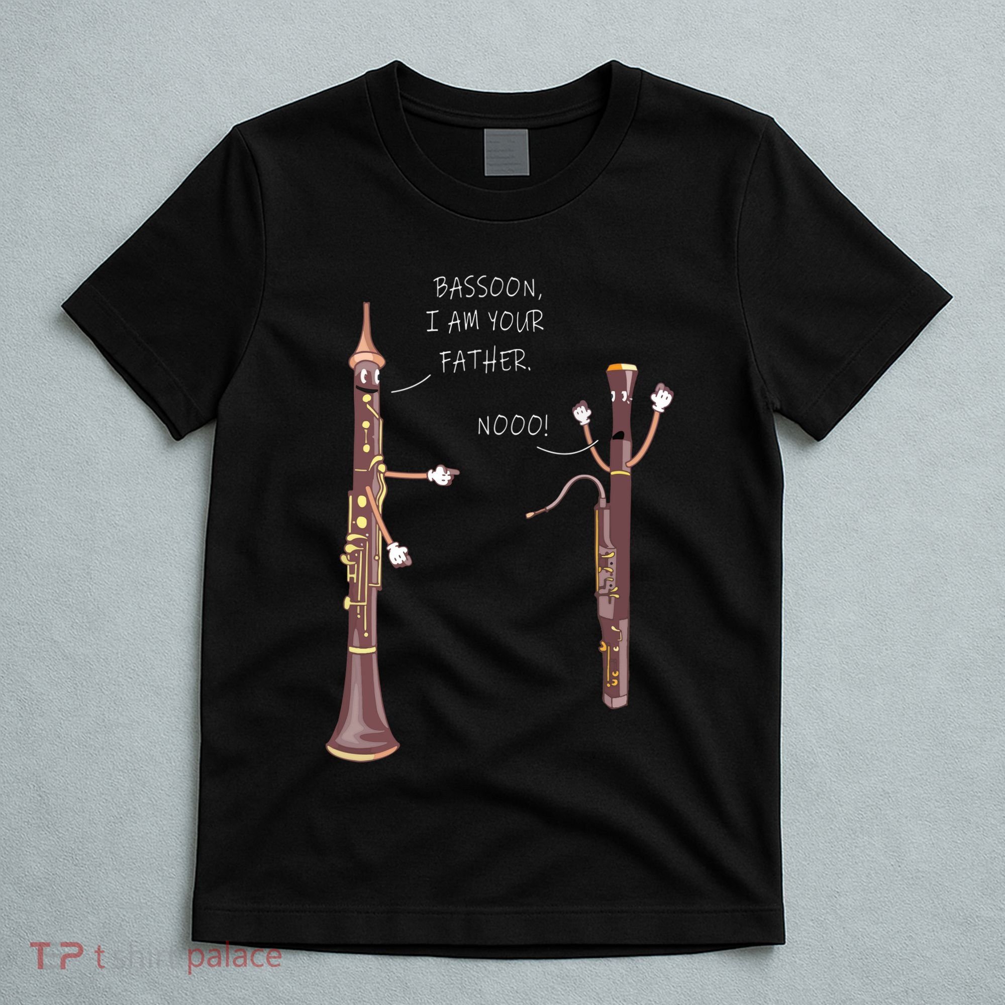 Bassoon I Am Your Father Nooo Funny Oboe T-Shirt