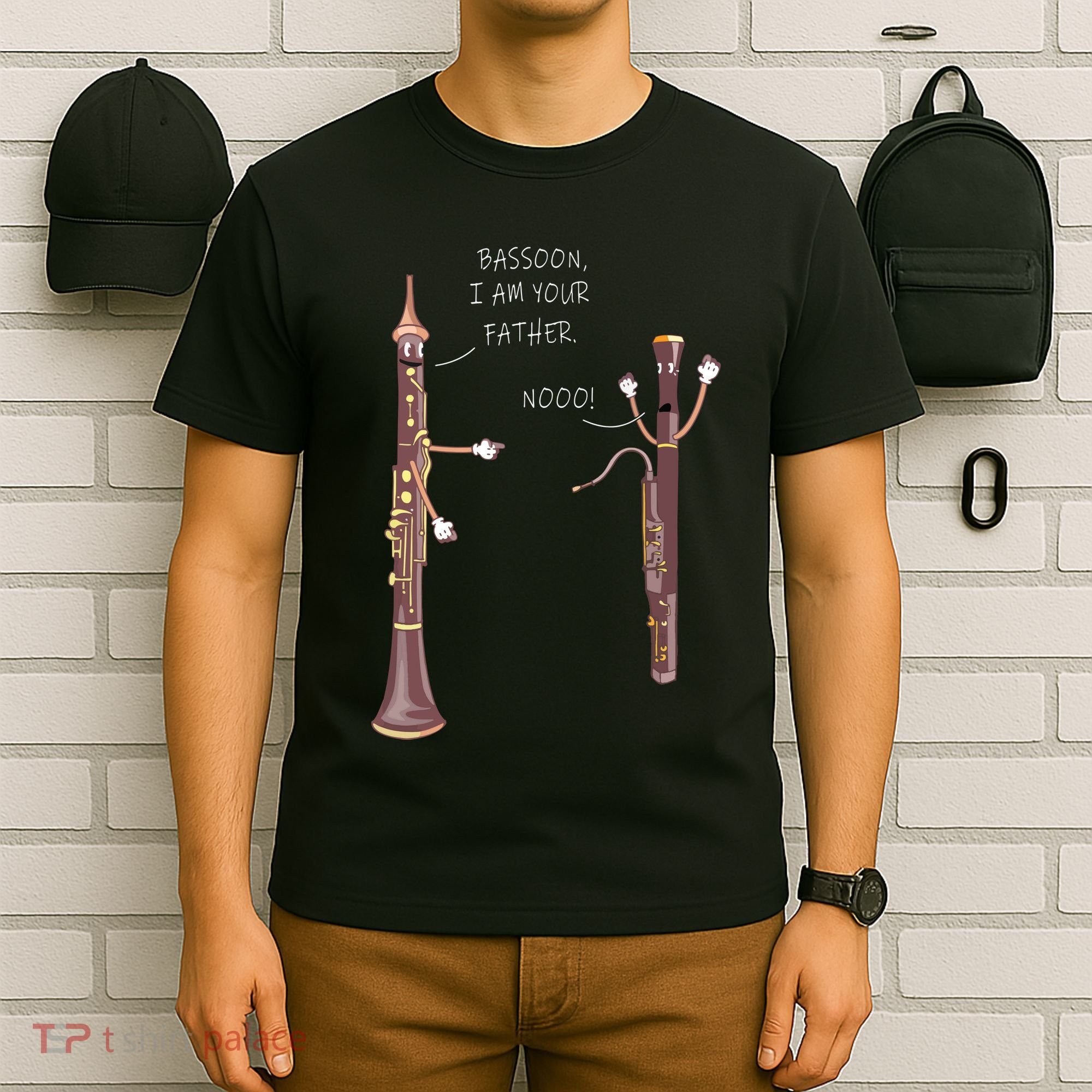 Bassoon I Am Your Father Nooo Funny Oboe T-Shirt