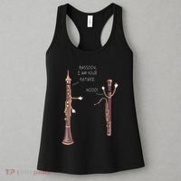 Bassoon I Am Your Father Nooo Funny Oboe Women's Tank Top thumb 3