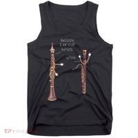 Bassoon I Am Your Father Nooo Funny Oboe Tank Top thumb 0