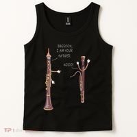 Bassoon I Am Your Father Nooo Funny Oboe Tank Top thumb 2