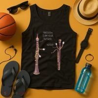 Bassoon I Am Your Father Nooo Funny Oboe Tank Top thumb 4