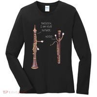 Bassoon I Am Your Father Nooo Funny Oboe Women's Long Sleeve Shirt thumb 0