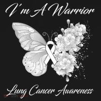 Butterfly I’m A Warrior Lung Cancer Awareness Gift Bucket Hat thumb 4