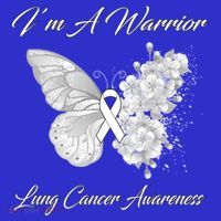 Butterfly I’m A Warrior Lung Cancer Awareness Gift Sweatshirt thumb 3