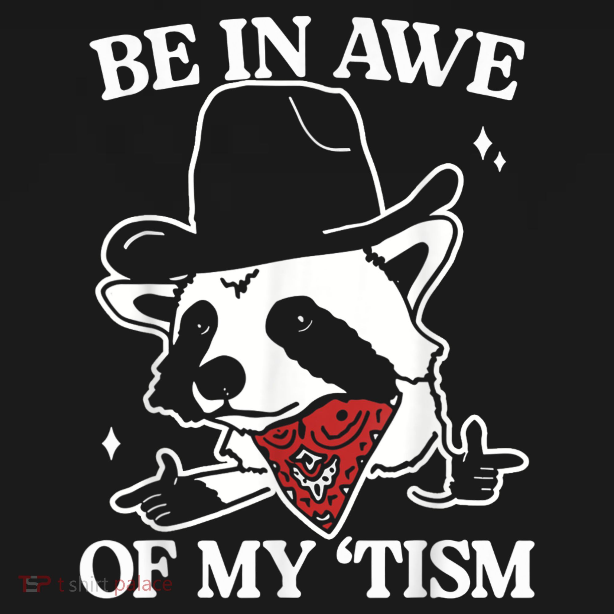 Be In Awe Of My Tism Retro Style T-Shirt