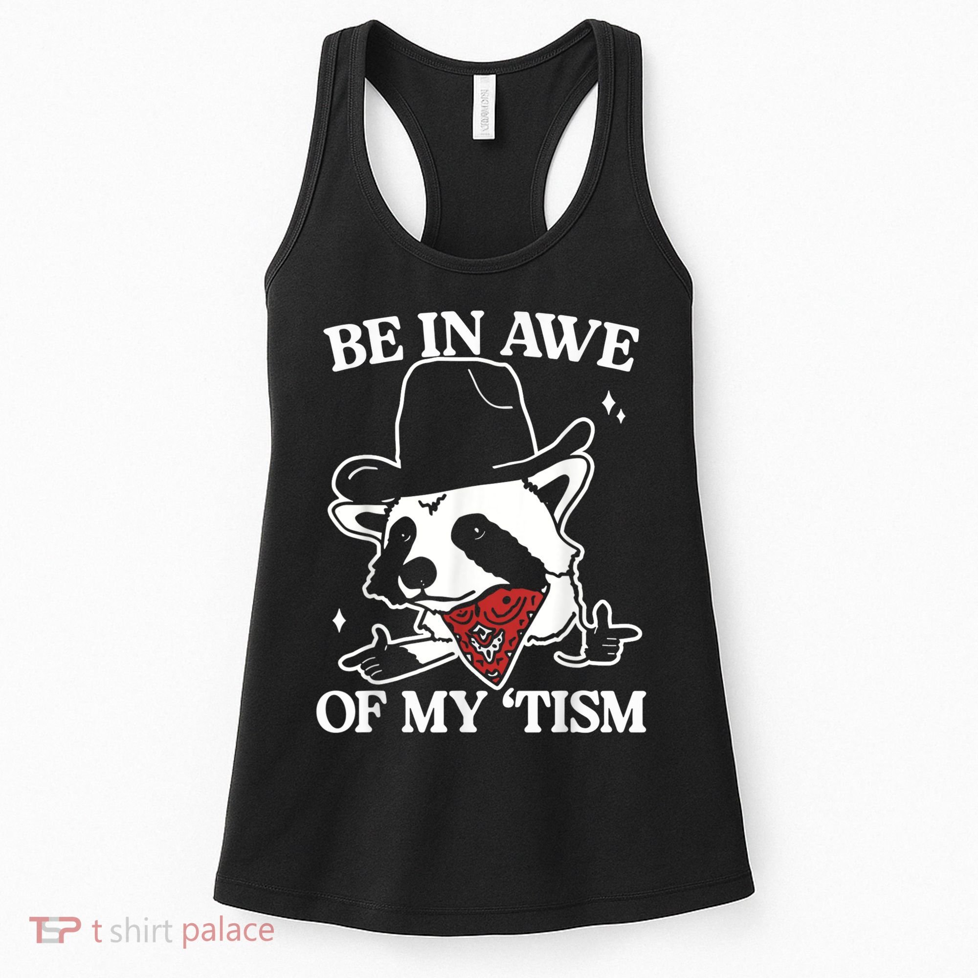 Be In Awe Of My Tism Retro Style Women's Tank Top
