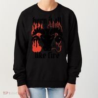 Burn It All Like Fire Aries Zodiac Women's Sweatshirt thumb 0