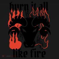 Burn It All Like Fire Aries Zodiac Tote Bag thumb 4