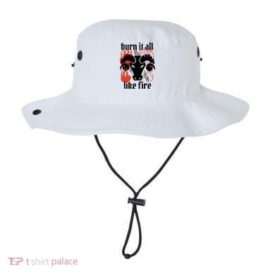 Burn It All Like Fire Aries Zodiac Bucket Hat