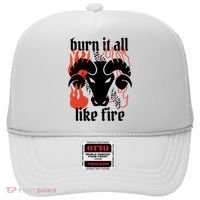 Burn It All Like Fire Aries Zodiac Hat thumb 0