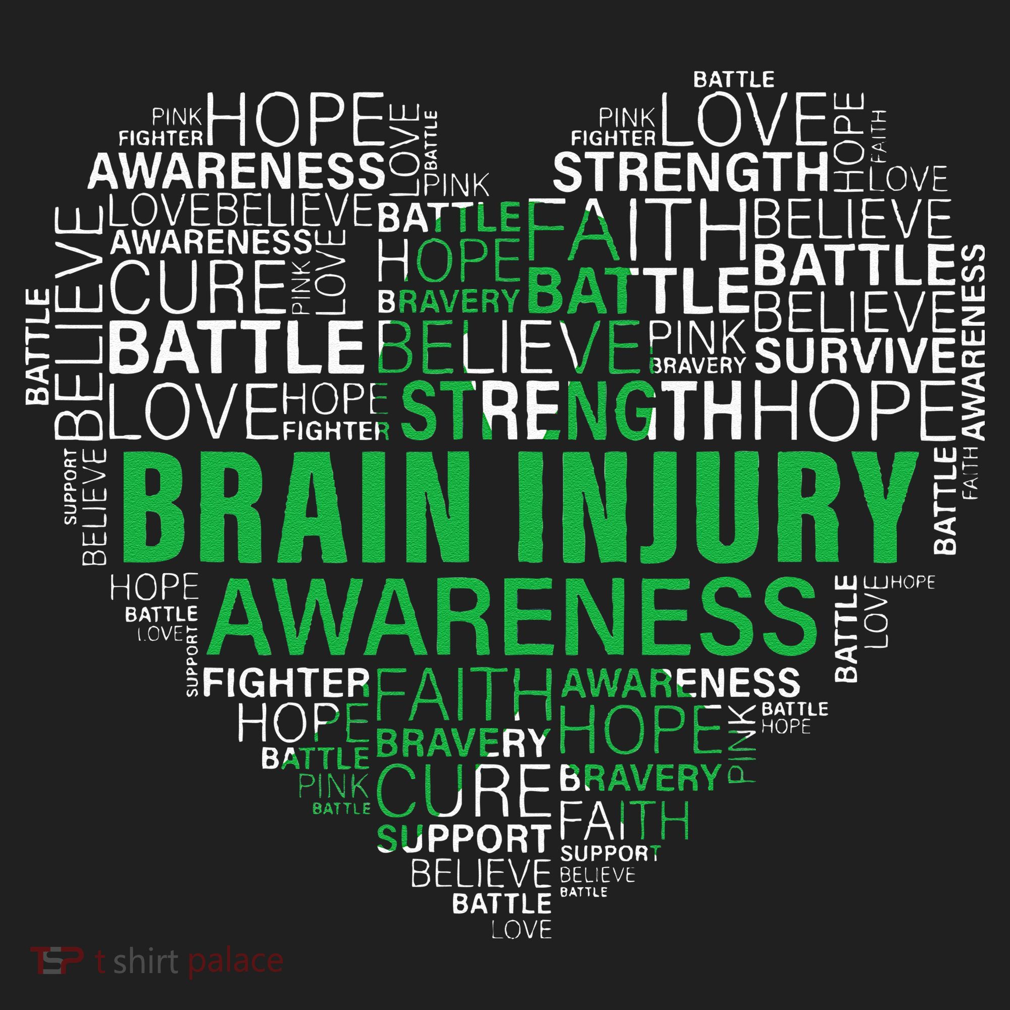 Brain Injury Awareness Fighting Hope Support Strong Warrior Hat