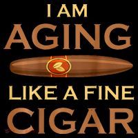 Backprint I Am Aging Like A Fine Cigar Coffee Mug thumb 5