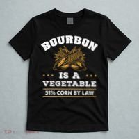 Bourbon Is A Vegetable Whiskey Funny Bourbon Drinking T-Shirt thumb 5
