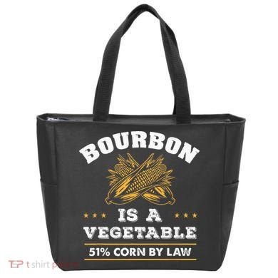 Bourbon Is A Vegetable Whiskey Funny Bourbon Drinking Tote Bag