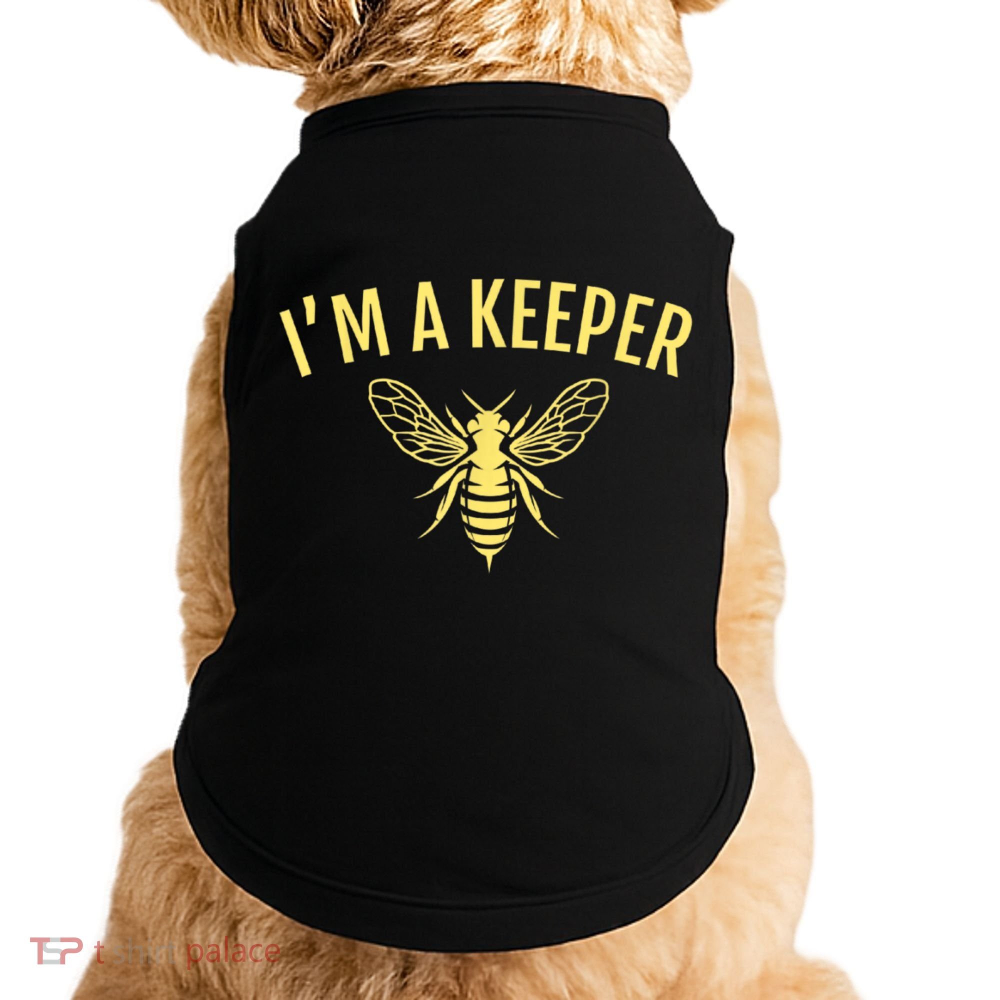 Beekeeper I'm A (Bee) Keeper Doggie Tank