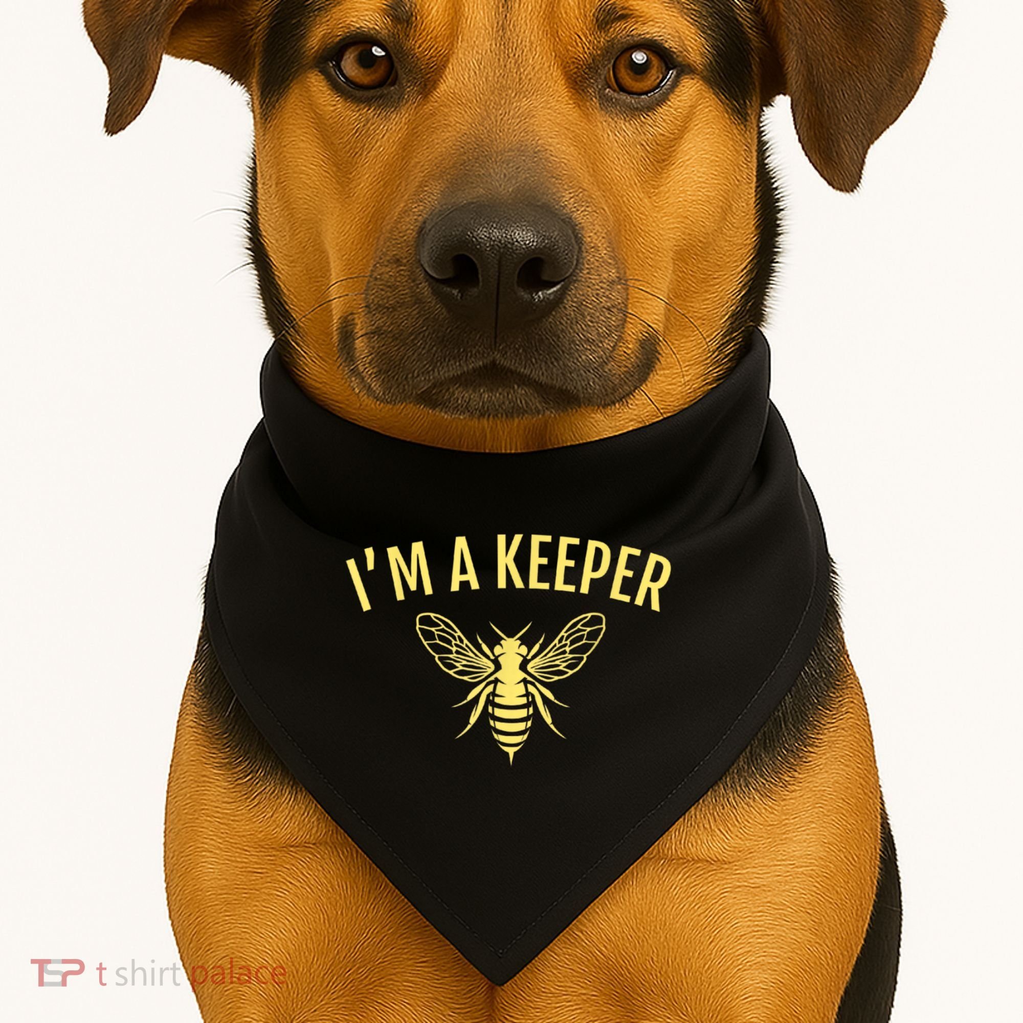 Beekeeper I'm A (Bee) Keeper USA-Made Doggie Bandana